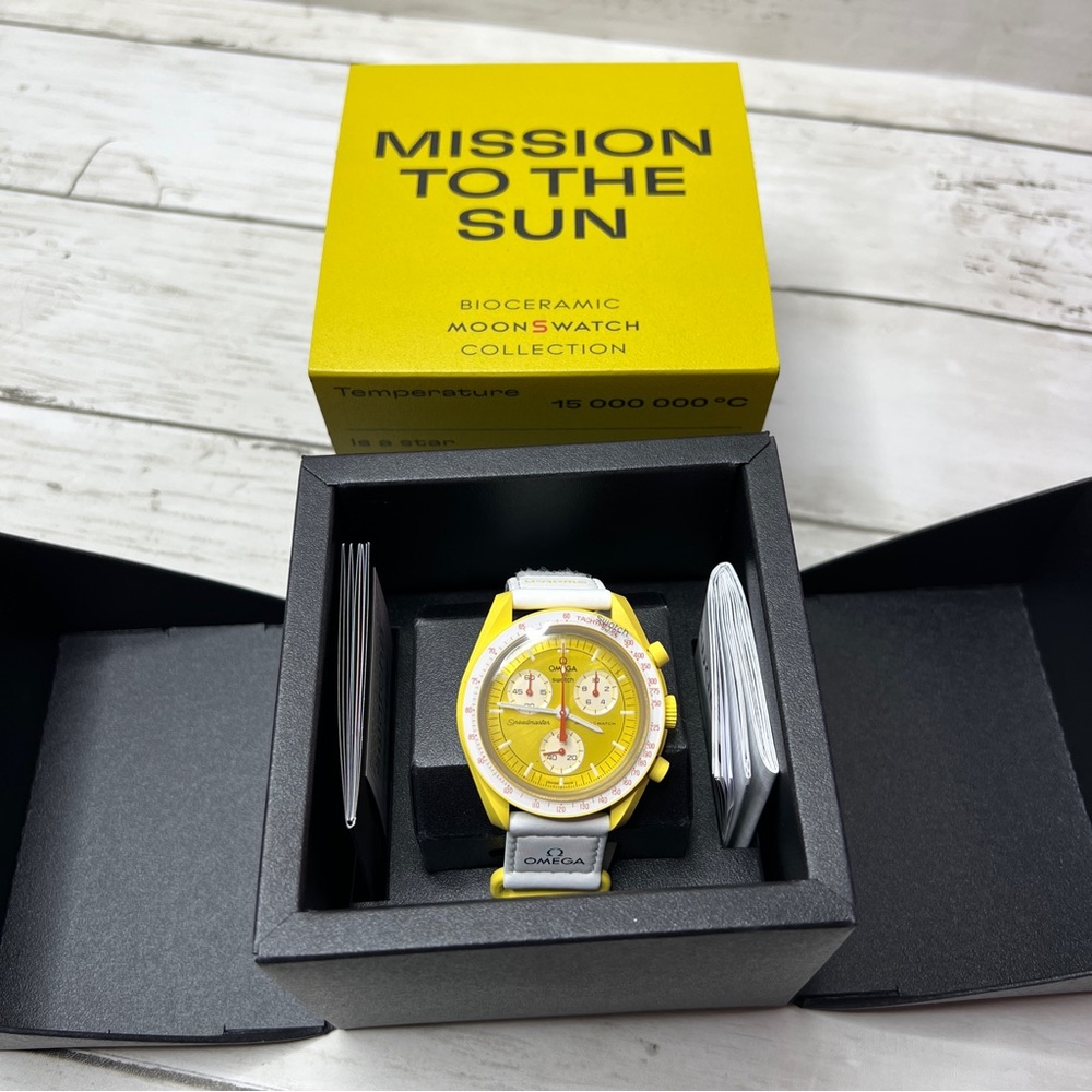 Omega x Moon swatch Mission to Sun